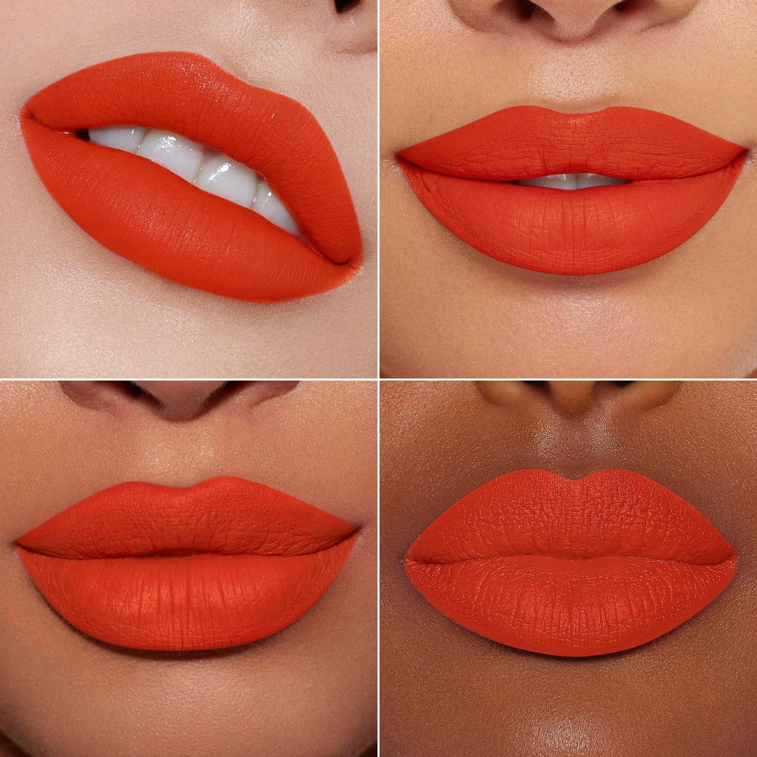 MAKI YIKA long-wear lipstick demonstrates durable color for hours of wear.