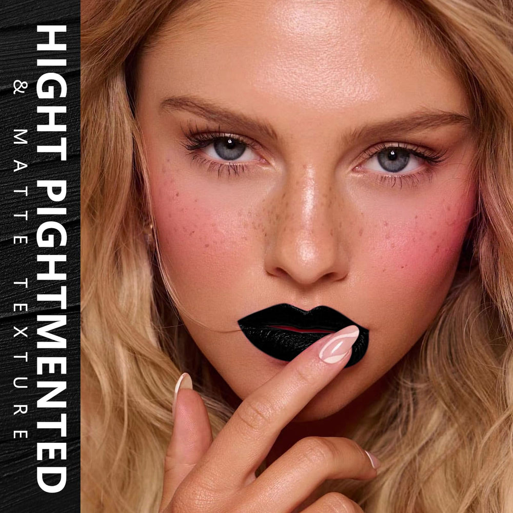 MAKI YIKA close-up lips show smooth, weightless matte texture