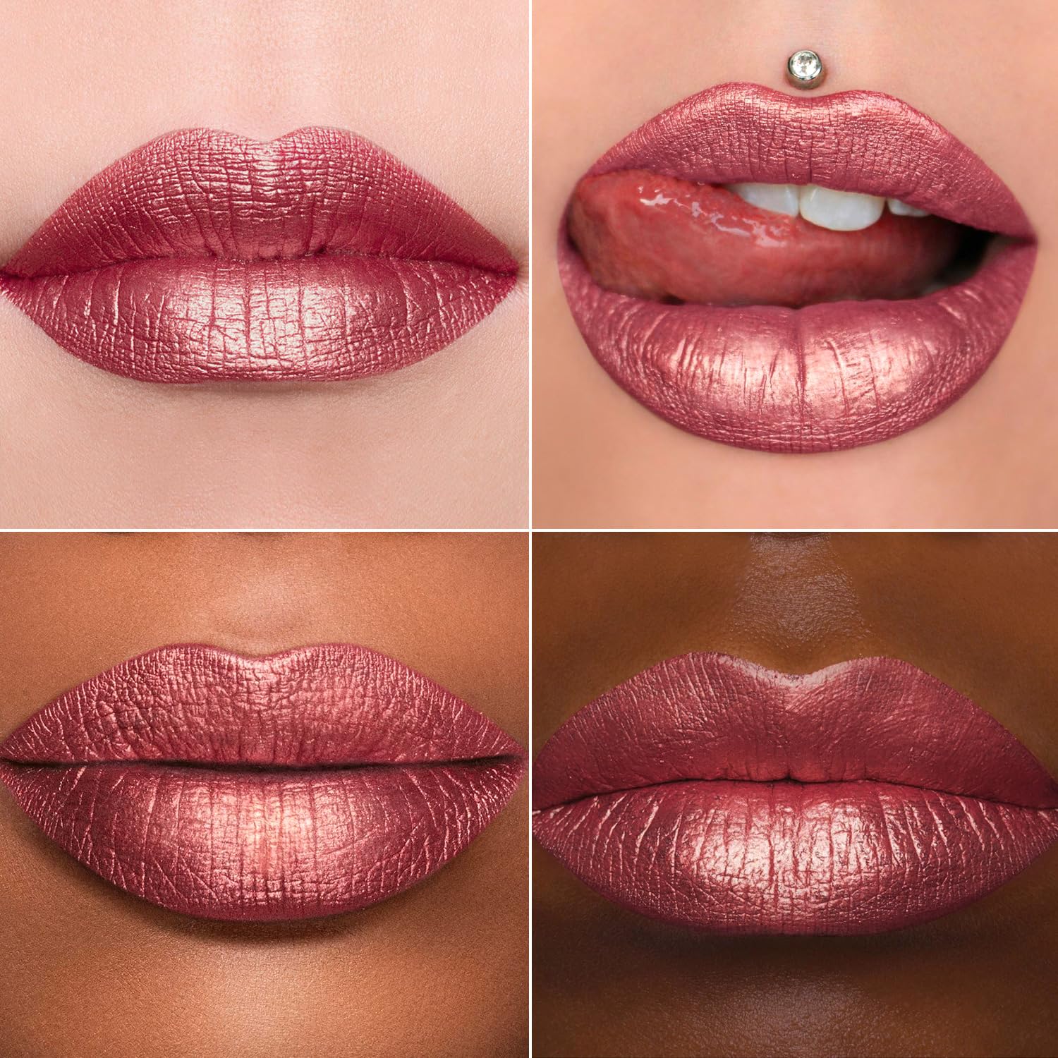 MAKI YIKA Be Happy lipstick packaging with glittery tube design