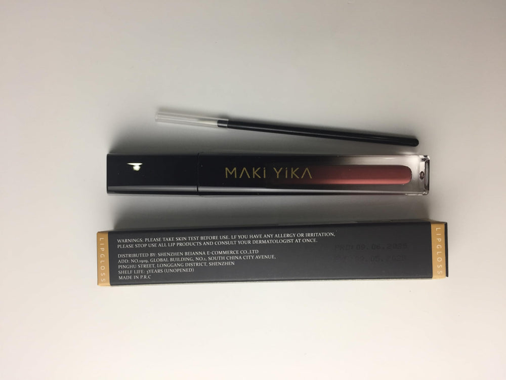 Soft-matte MAKI YIKA Lipstick with shea butter nourishment