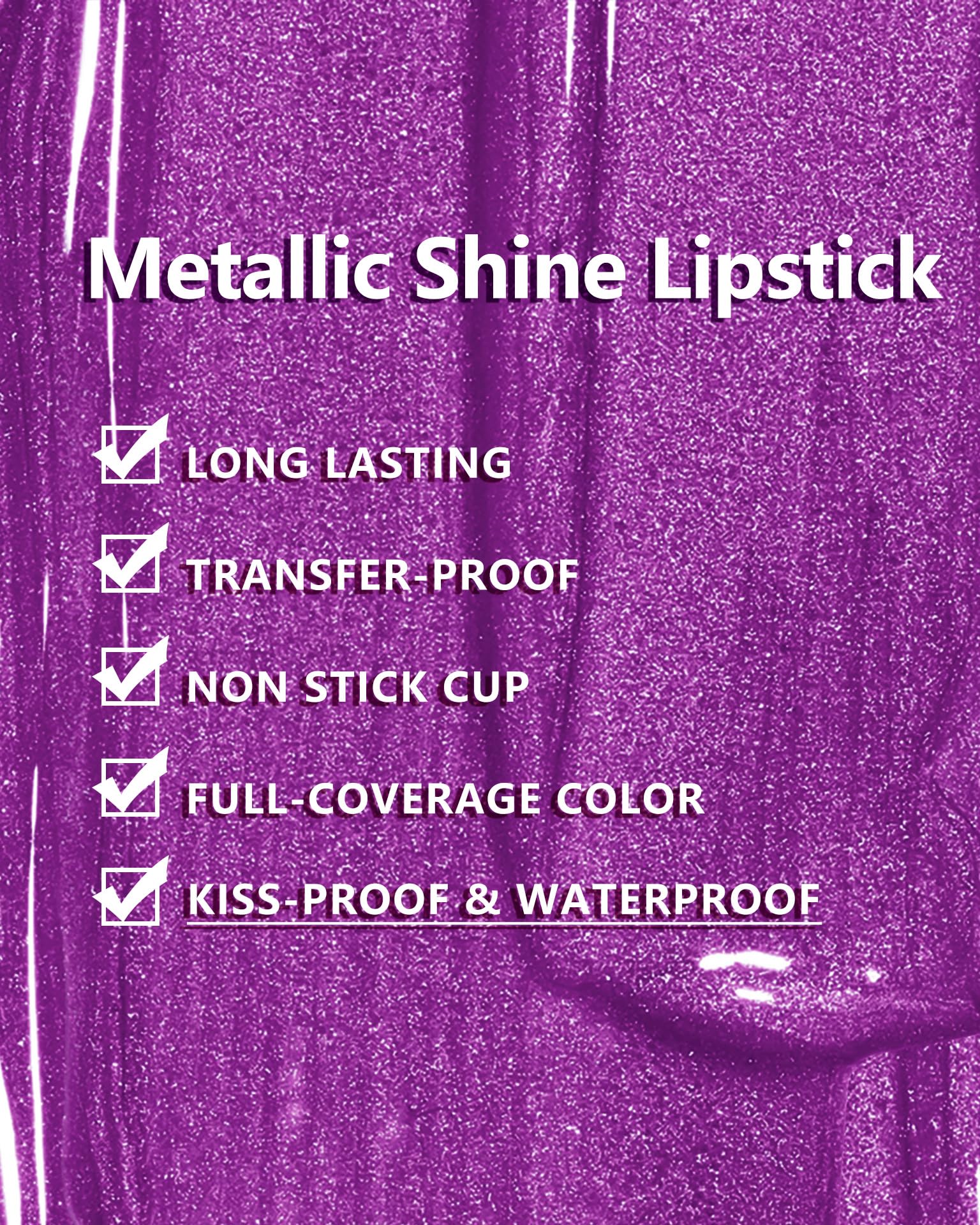 MAKI YIKA closeup captures pearlescent sheen and full-coverage effect.