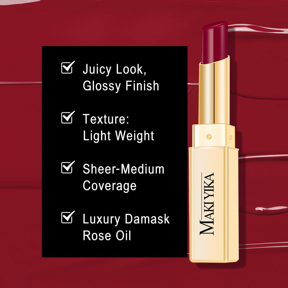 MAKI YIKA hydration with sodium hyaluronate keeps lips moisturized.
