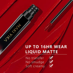 Close-up of MAKI YIKA lipstick applicator for smooth application