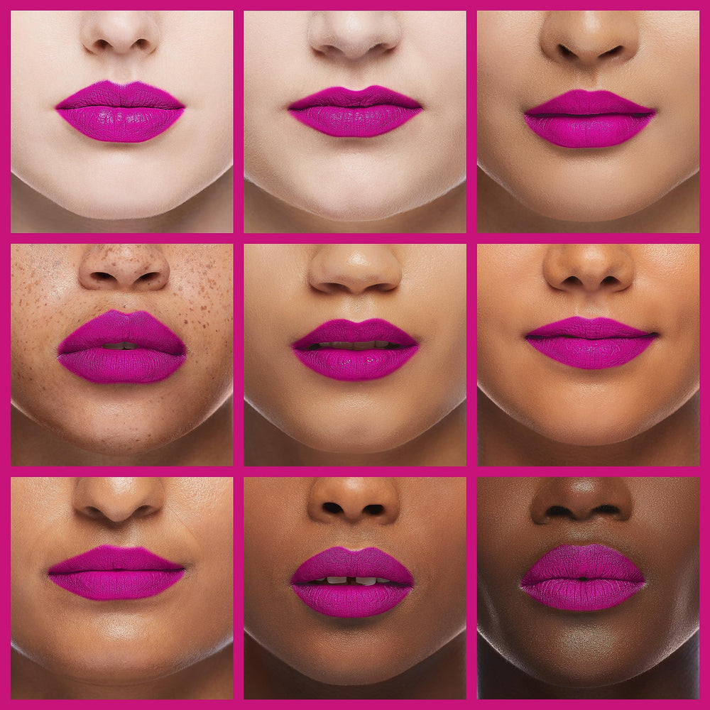 MAKI YIKA Pink Soul applying lipstick on lips