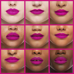 MAKI YIKA Pink Soul applying lipstick on lips