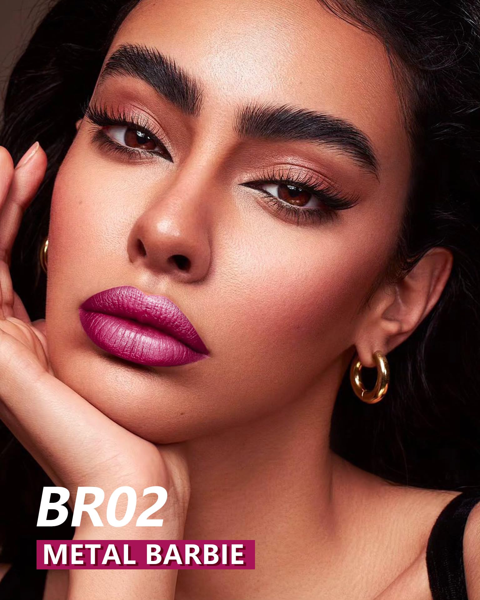 MAKI YIKA transfer-proof lip color resists marks on cups.