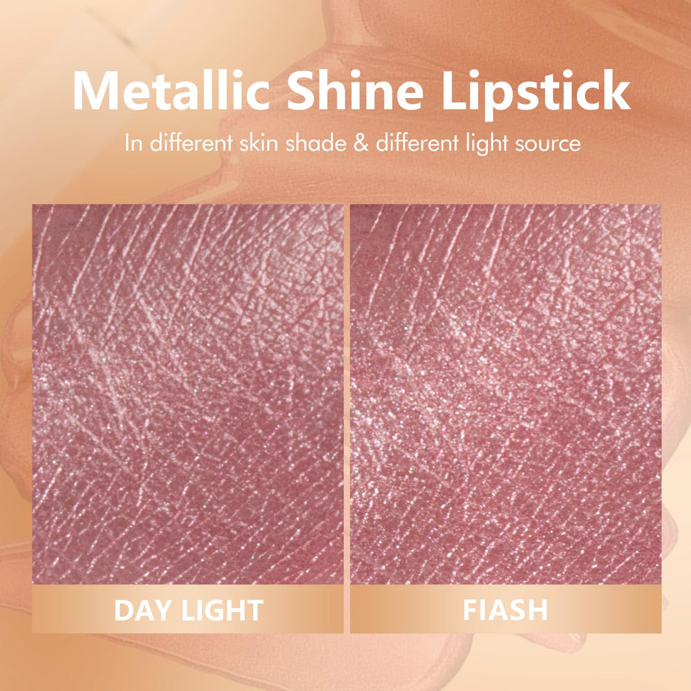 MAKI YIKA transfer-proof test demonstrates kiss-friendly wear.