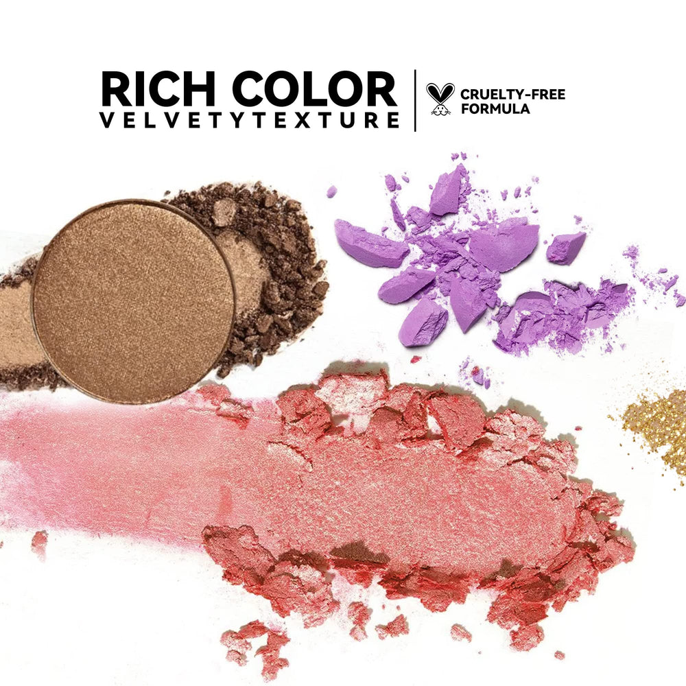 MAKI YIKA Orange Eyeshadow Palette Gift-Ready packaging suits makeup lovers.