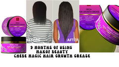 Close-up of ingredients: shea, mango, kokum butters and moringa for hair care