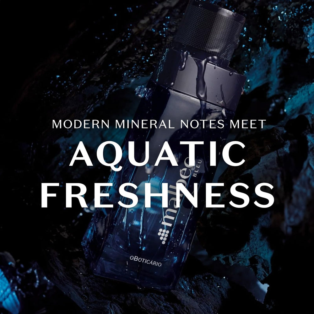 Malbec Bleu woody fougere notes merge sandalwood and oak moss