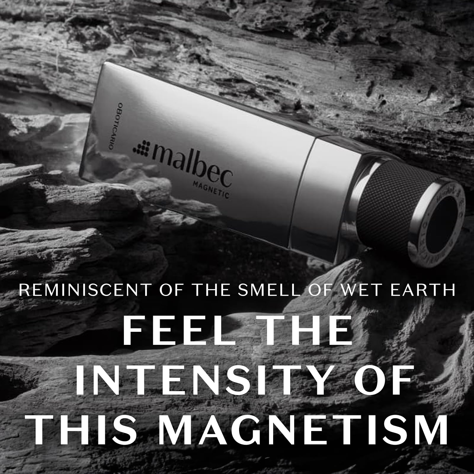 Malbec Magnetic oak aging concept conveys premium craftsmanship and depth