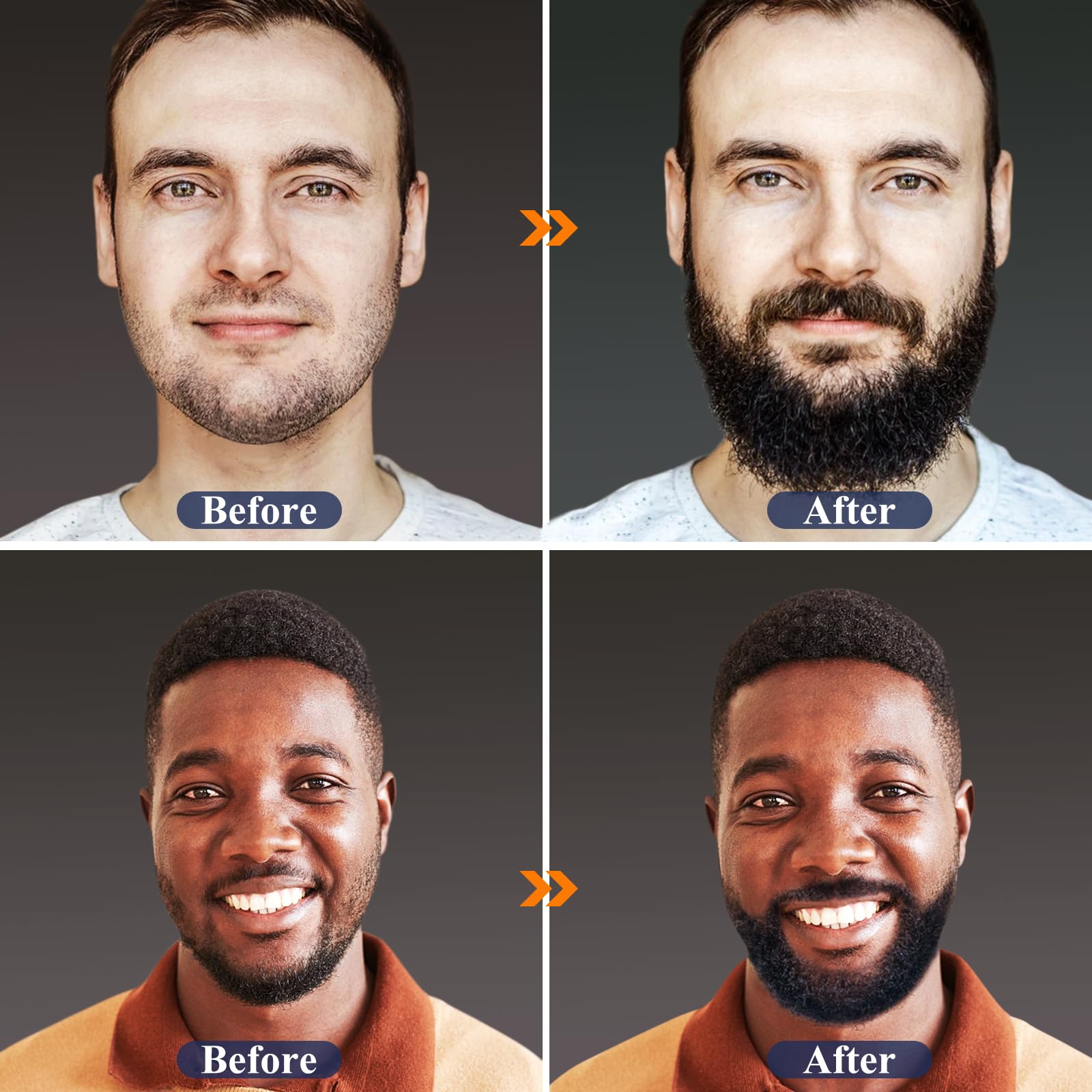 MALE GOD beard balm seals moisture and soothes skin.