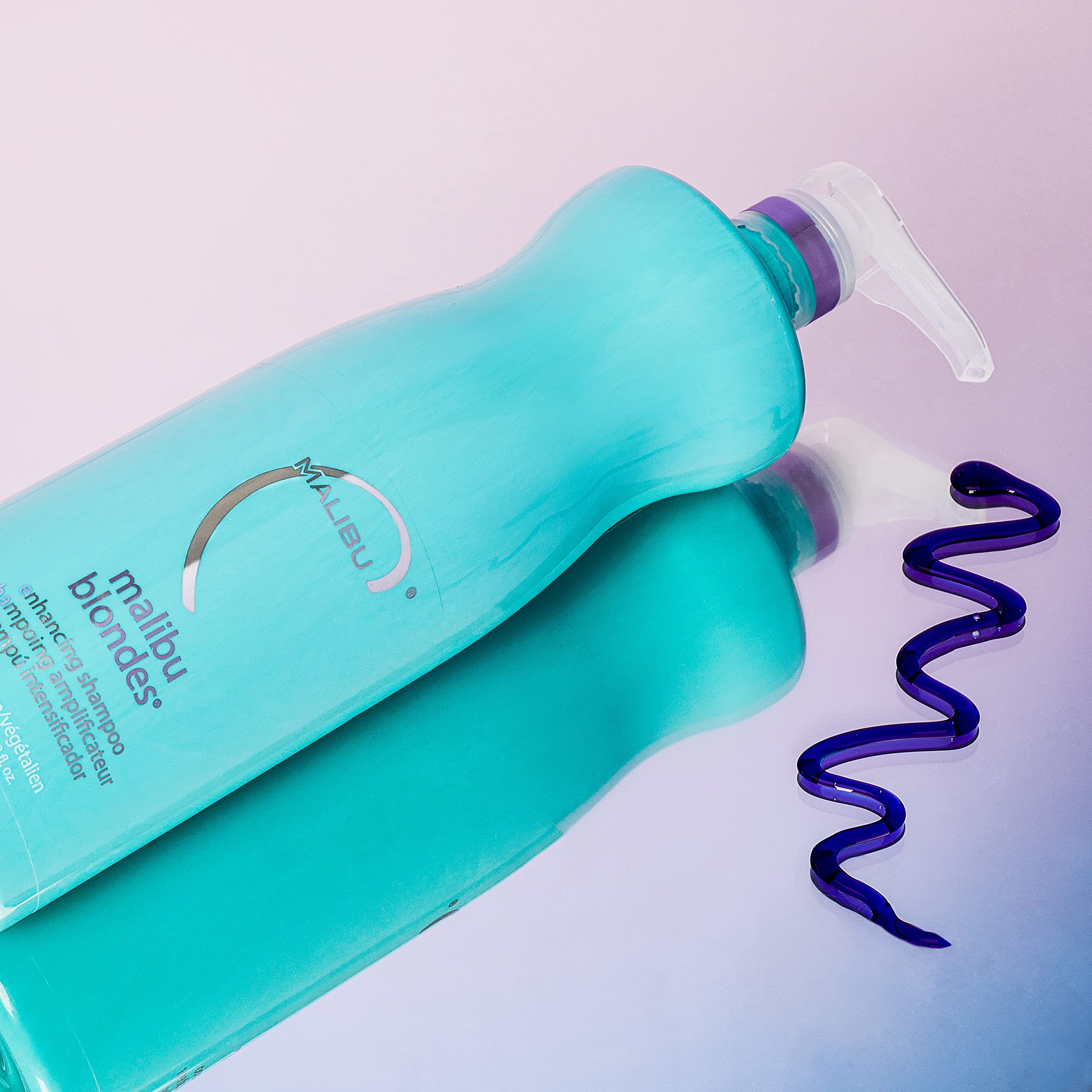 Label closeup highlights vegan, sulfate-free claim and plant-based nutrients.