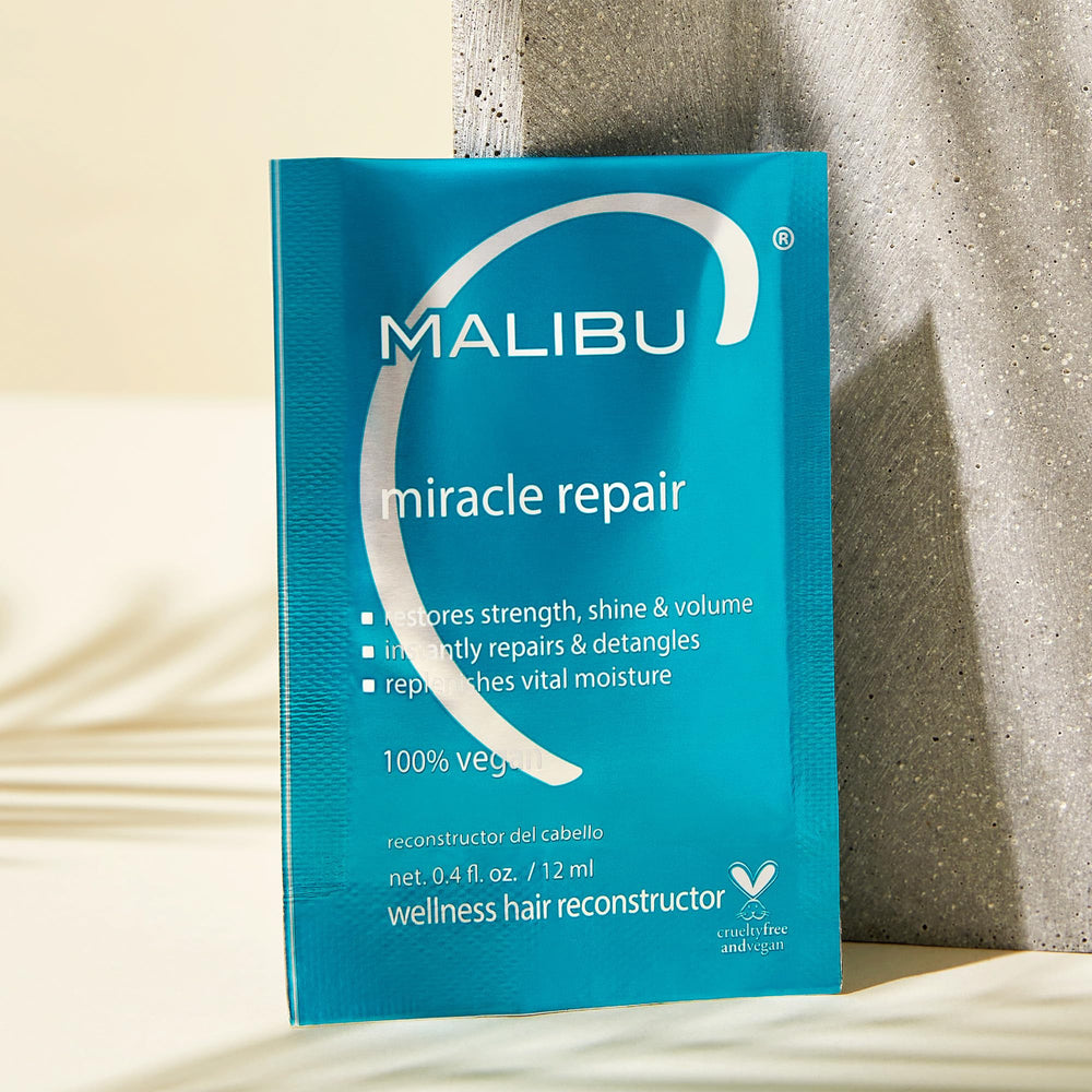 Malibu C Miracle Repair creamy texture ready to saturate hair