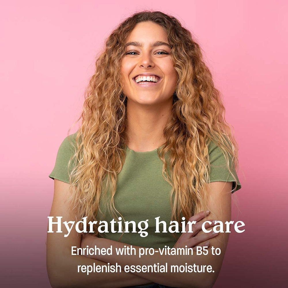 Shiny, smooth hair finish after Malibu C Miracle Repair treatment