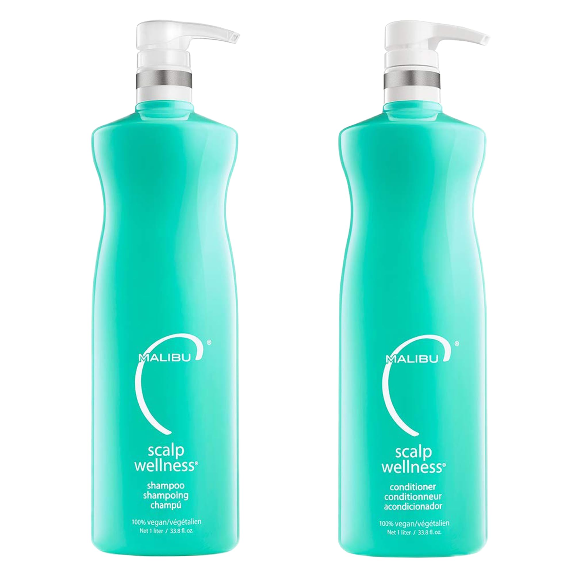 Malibu C Scalp Wellness Shampoo bottle for daily use and refreshing scalp cleansing