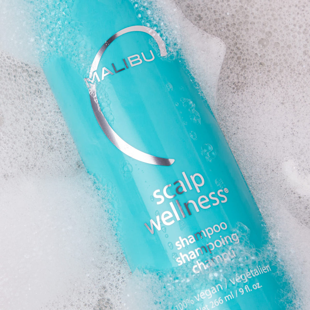 Malibu C Scalp Wellness Shampoo water protection; shields from irritants.