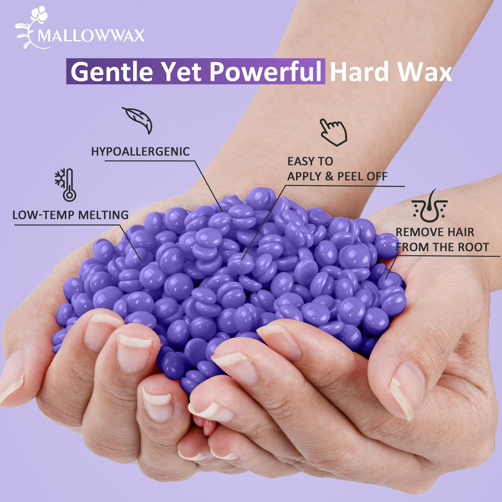 Mallowwax full-body waxing suitable for men and women.