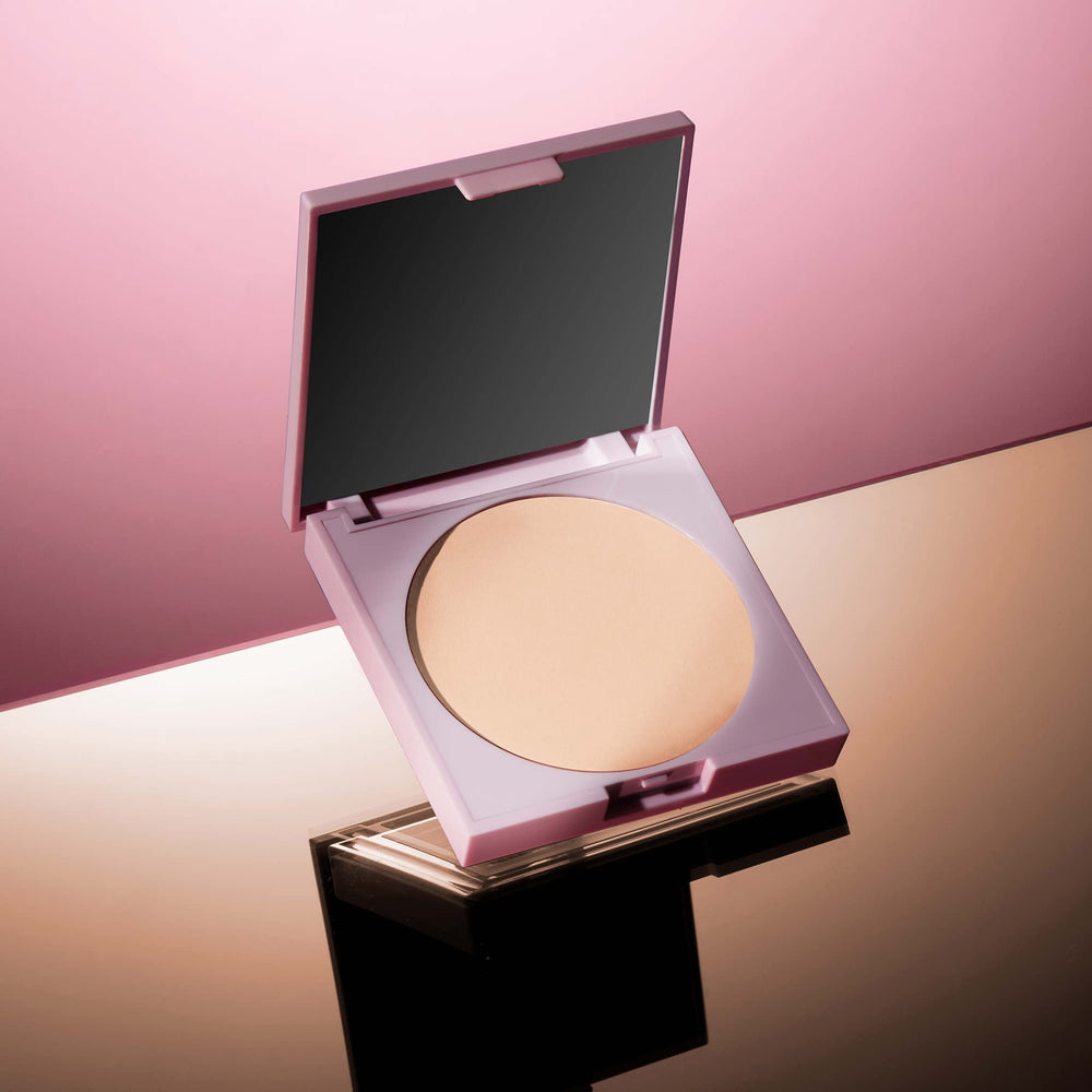 Mally Beauty Anti-Powder soft-focus finish enhances the complexion.