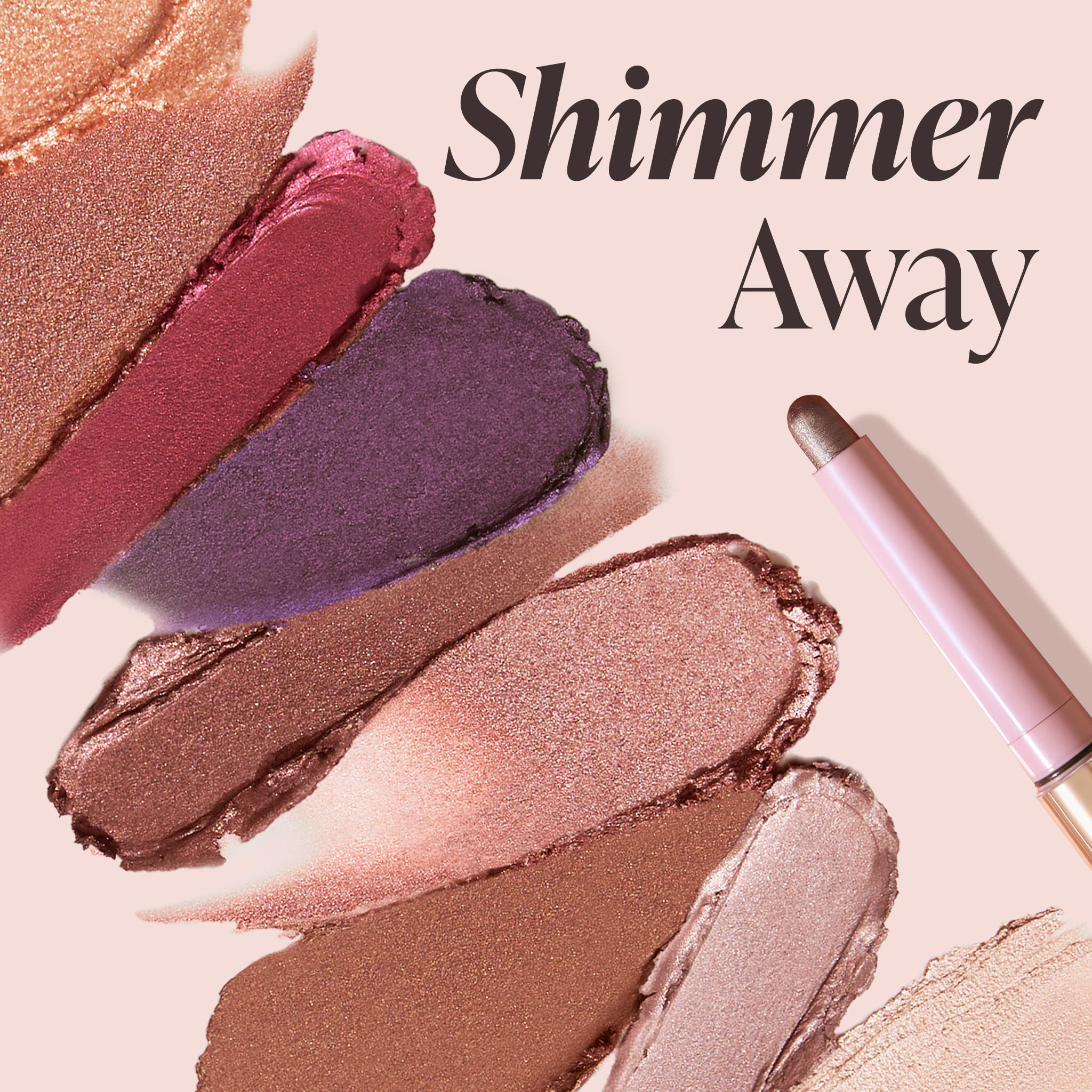 Mally Beauty Evercolor Eyeshadow Stick builds from sheer wash to rich pigment.