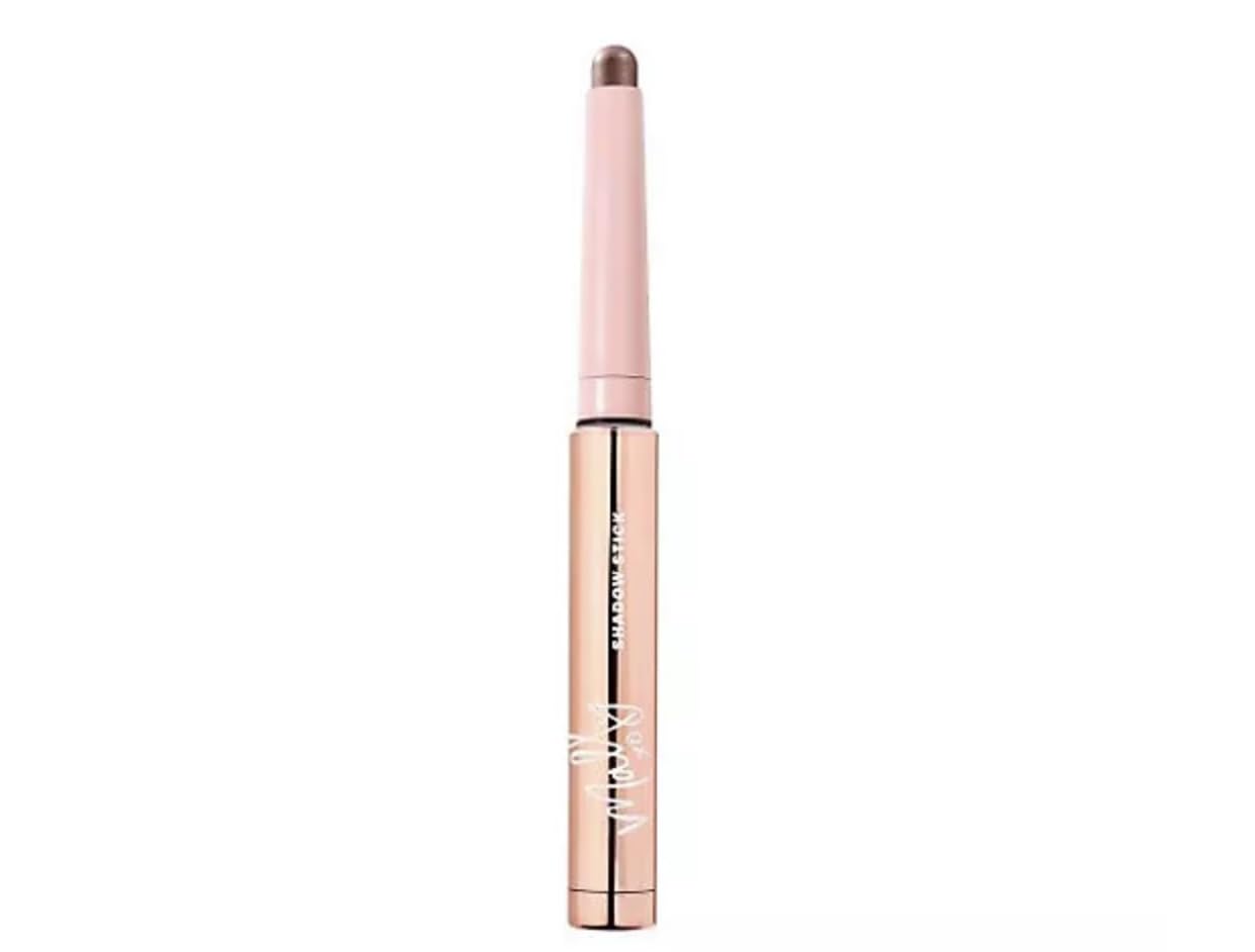 Mally Beauty Evercolor Eyeshadow Stick over the taupe shimmer for long-lasting color