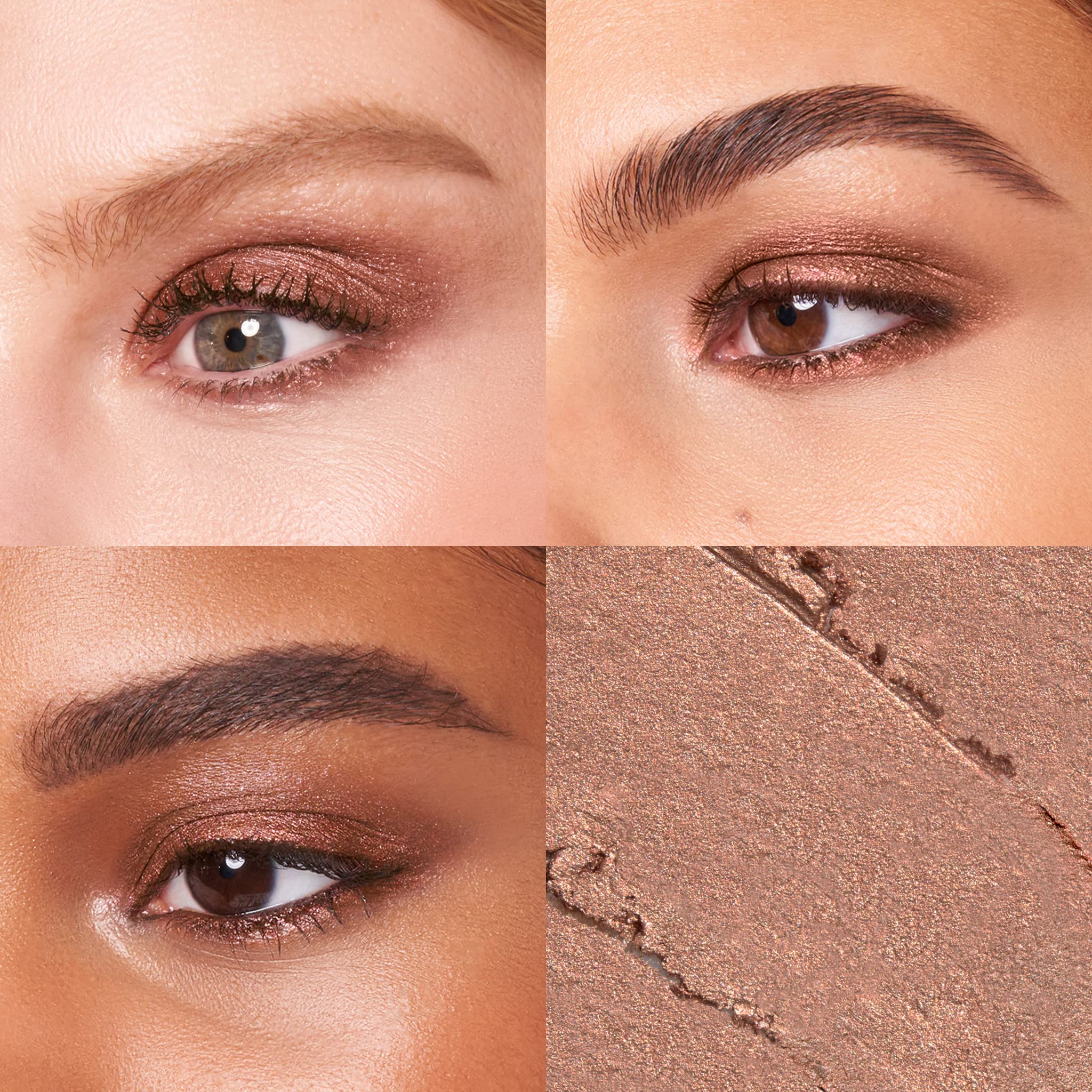 Primer-base effect from Mally Beauty Evercolor Shadow Stick Extra Foxy Shimmer.