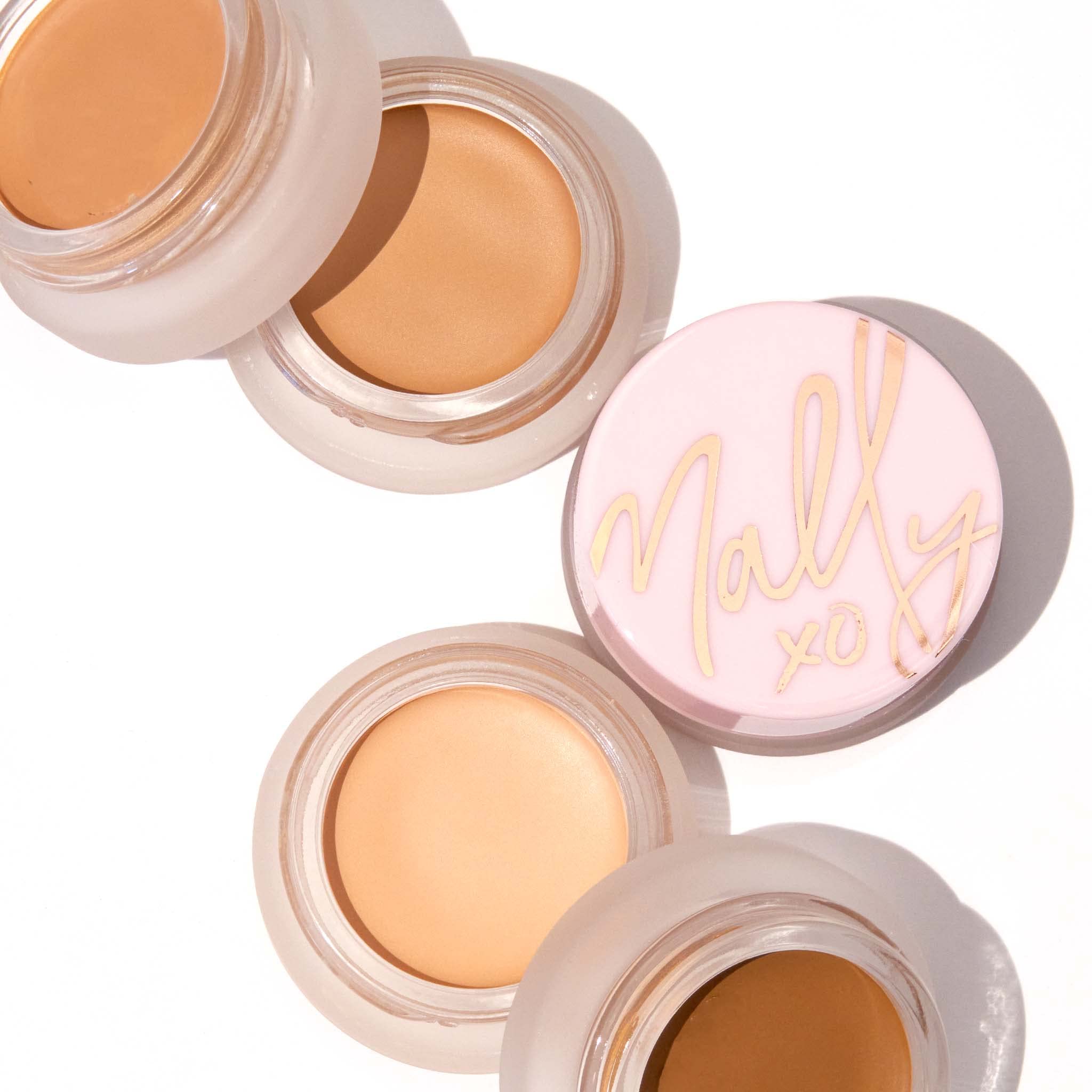 Mally Beauty Stress Less Concealer shade display helps pick medium shades.
