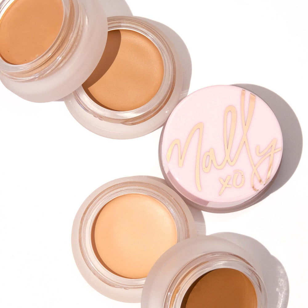 Mally Beauty Stress Less Concealer shade display helps pick medium shades.