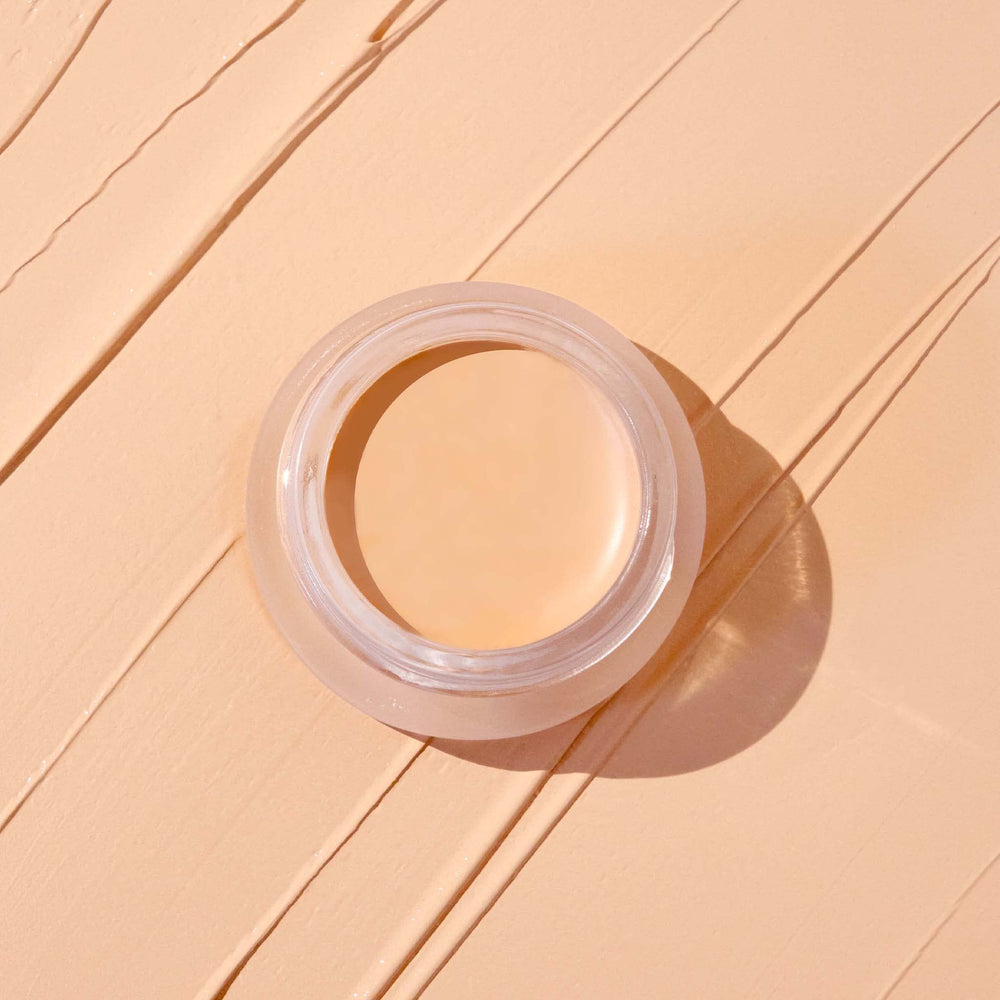 Mally Beauty Stress Less Concealer swatches show medium shade blending.
