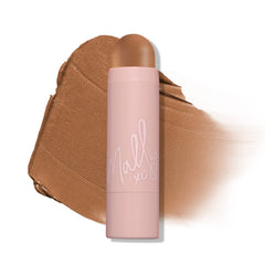 Mally Beauty Sun Kissed Bronze stick swatch showing radiant warmth for daily glow.
