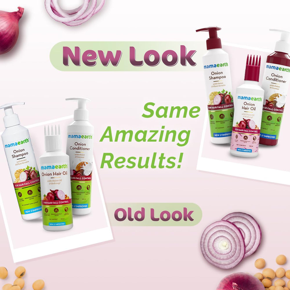 Mamaearth onion oil texture close-up highlighting rich formula