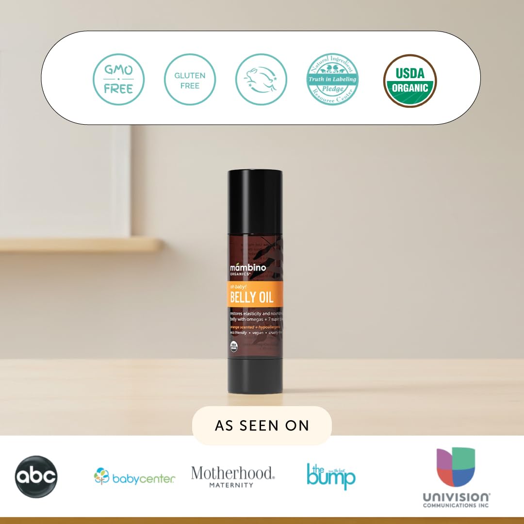 Mambino Organics Oh Baby postpartum use for skin rebound after birth