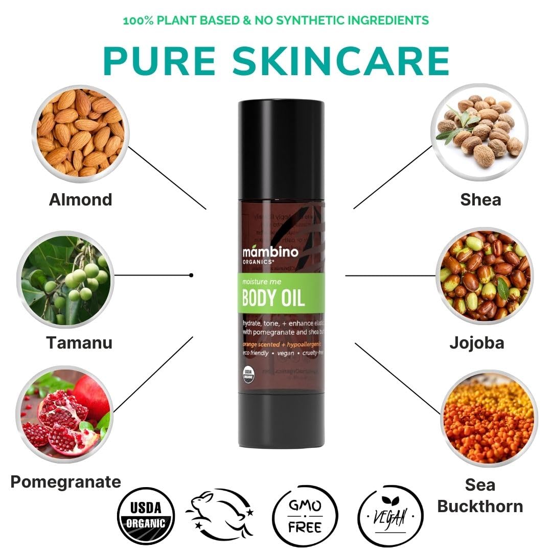 Two-pack box of Moisture Me oil by Mambino Organics
