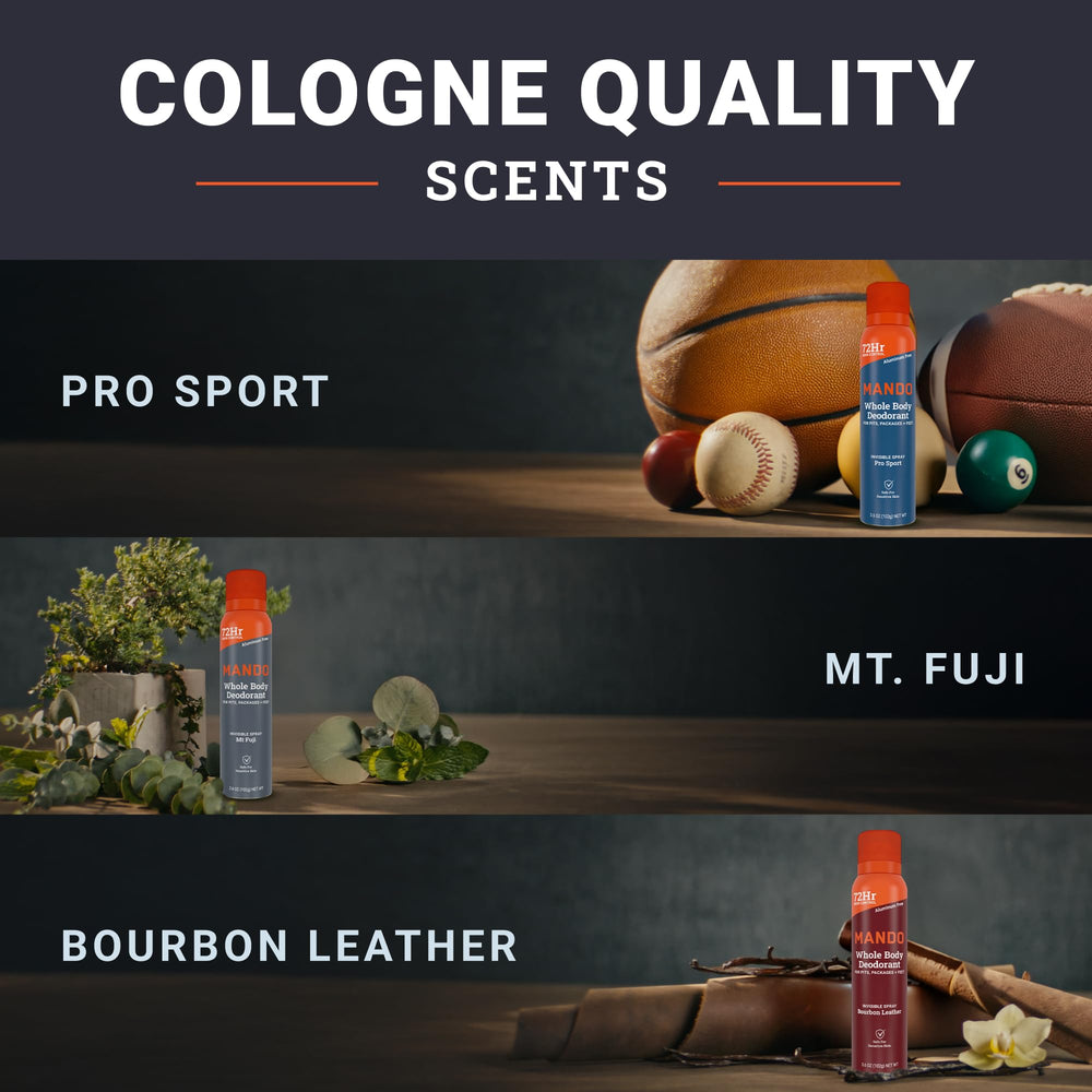 Mando 3-pack pack-shot displays value and convenience.