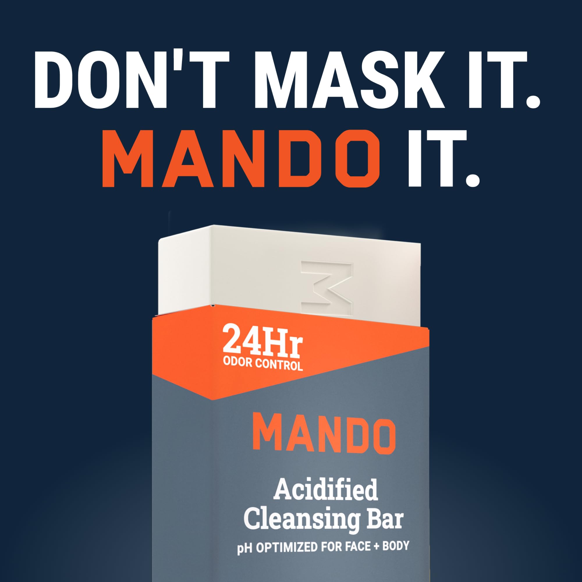 Mando two-bar pack packaging with two 5oz bars