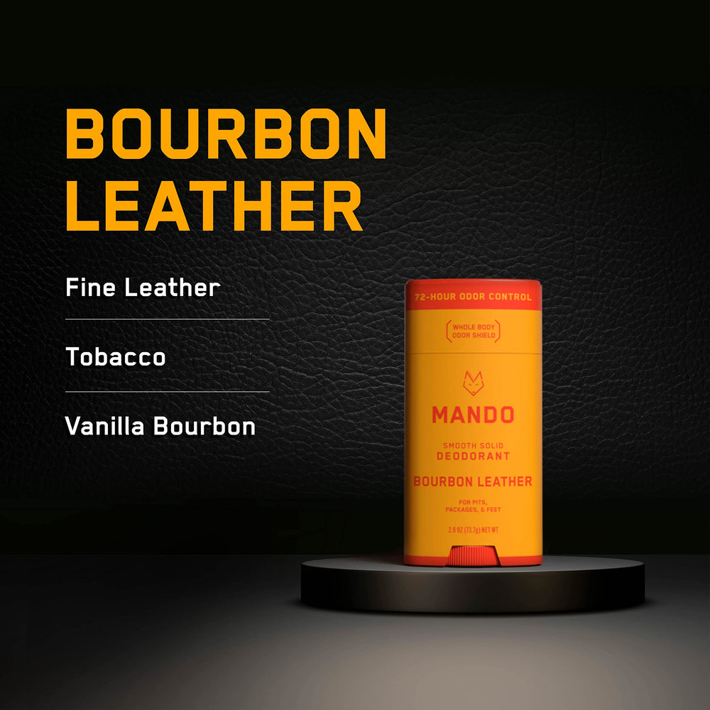 Mando 72-hour odor control claim highlighted on packaging.