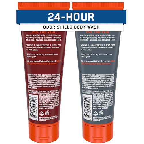Duo pack of Mando Acidified Body Wash