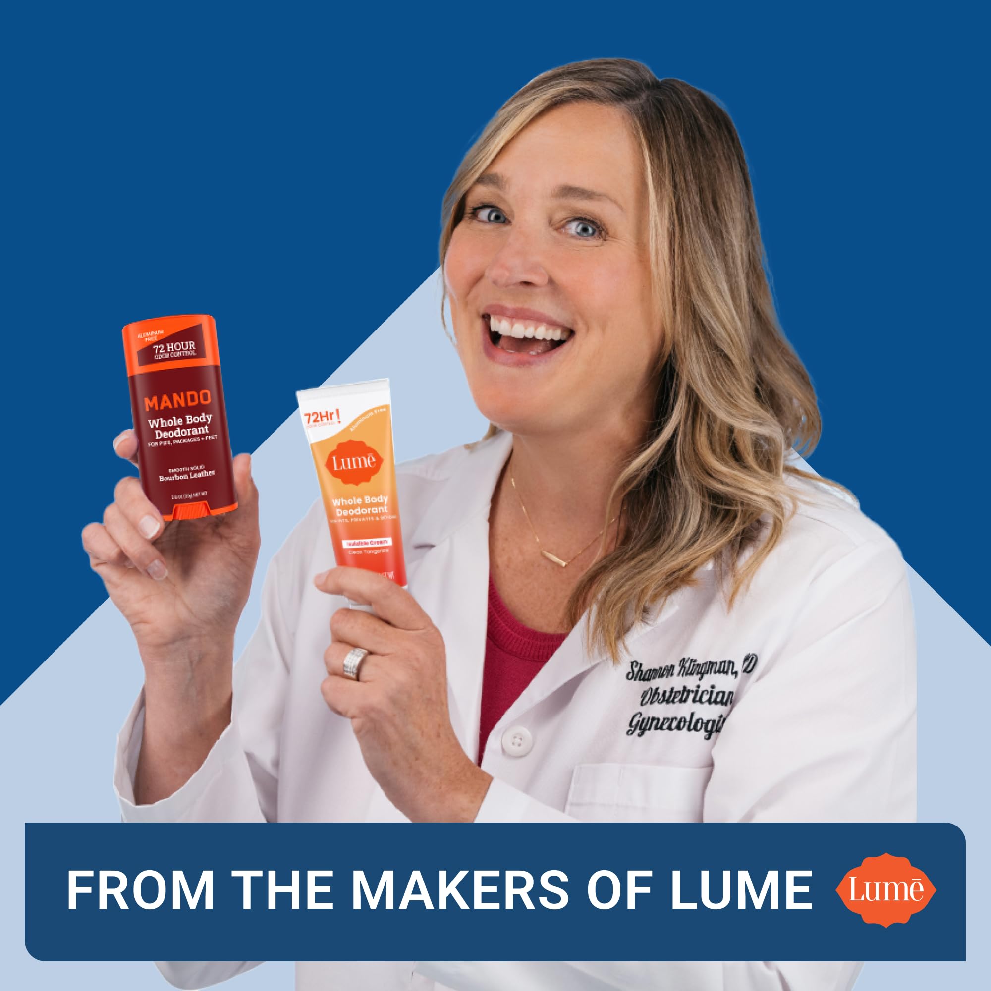 Mando aluminum-free and baking-soda-free formula for gentle daily use.