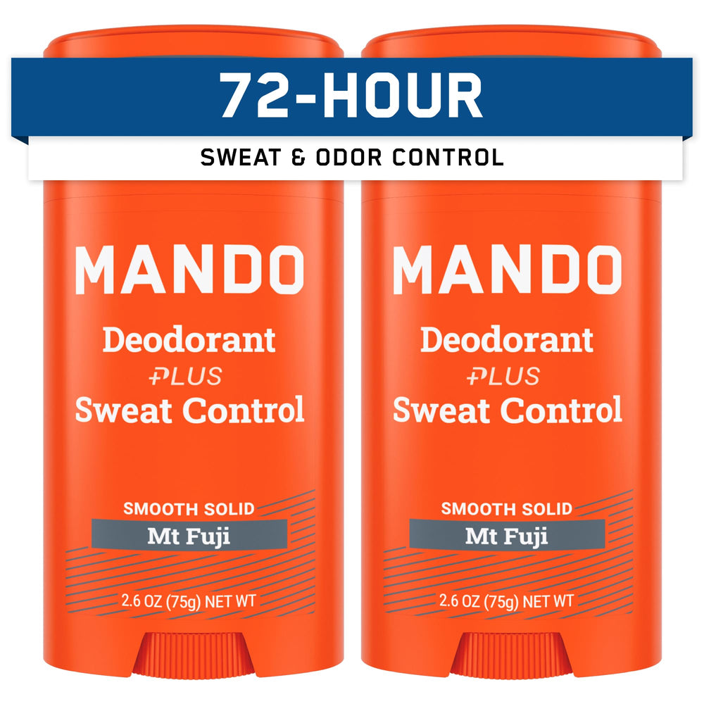 Mando Mt Fuji antiperspirant stick front view offering long-lasting freshness.