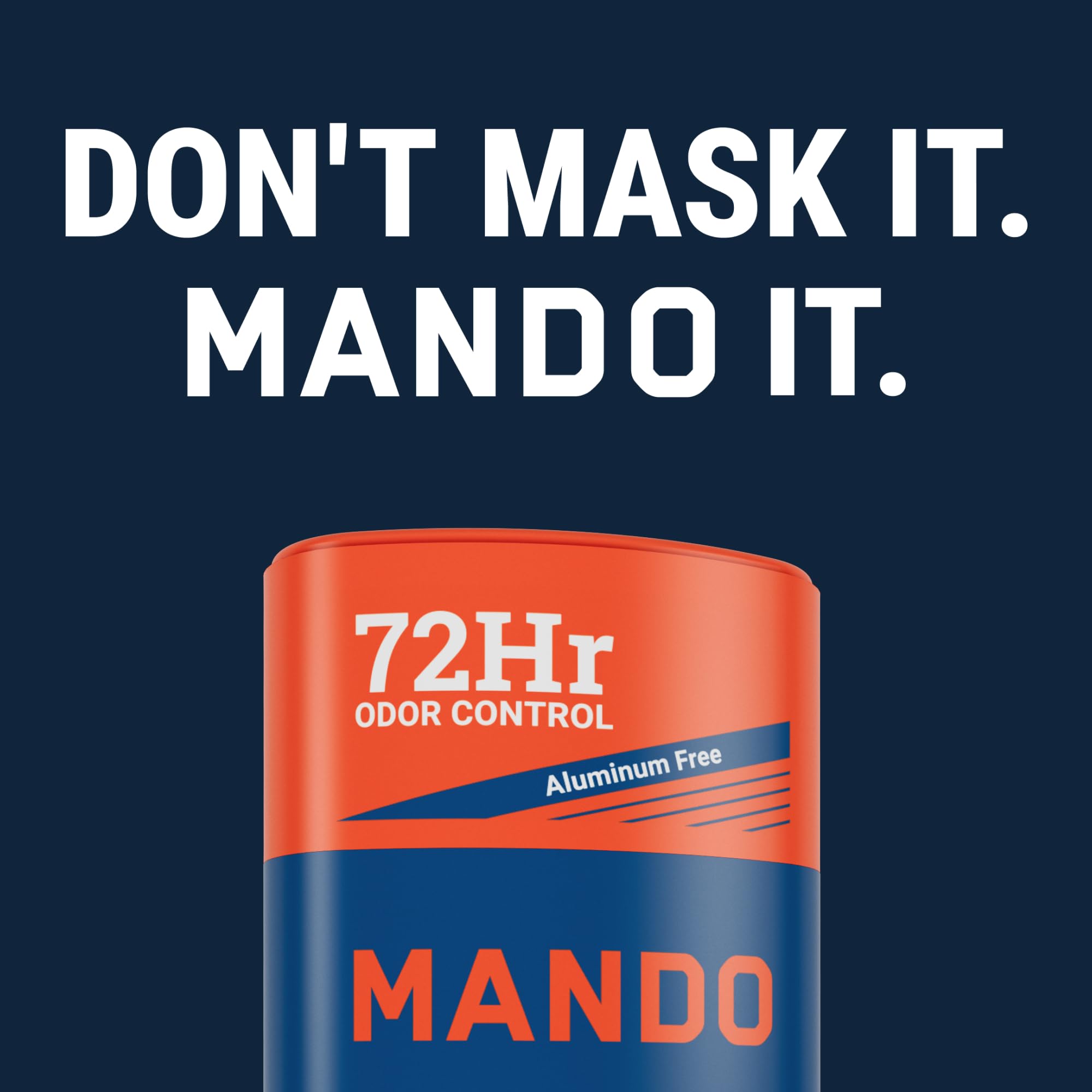 Mando Baking-soda-free deodorant option for sensitive skin.