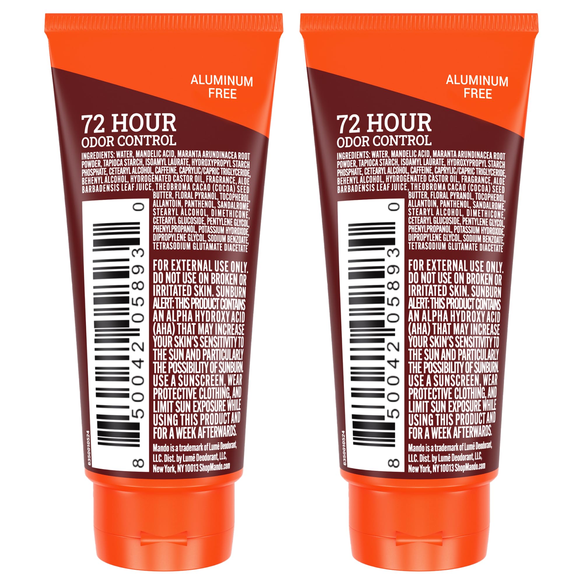 Mando Bourbon Leather branding on mini tubes