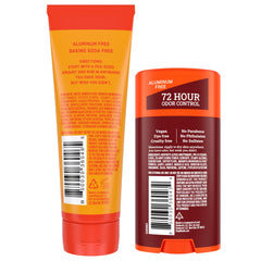Mando Bourbon Leather solid stick with aluminum-free formula for sensitive skin.