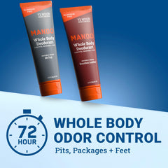 Mando Bourbon Leather scent bottle close-up for premium odor protection.