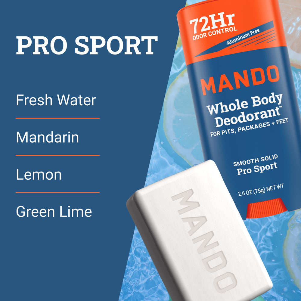 Mando cleansing bar close-up reveals rich cleansing formula