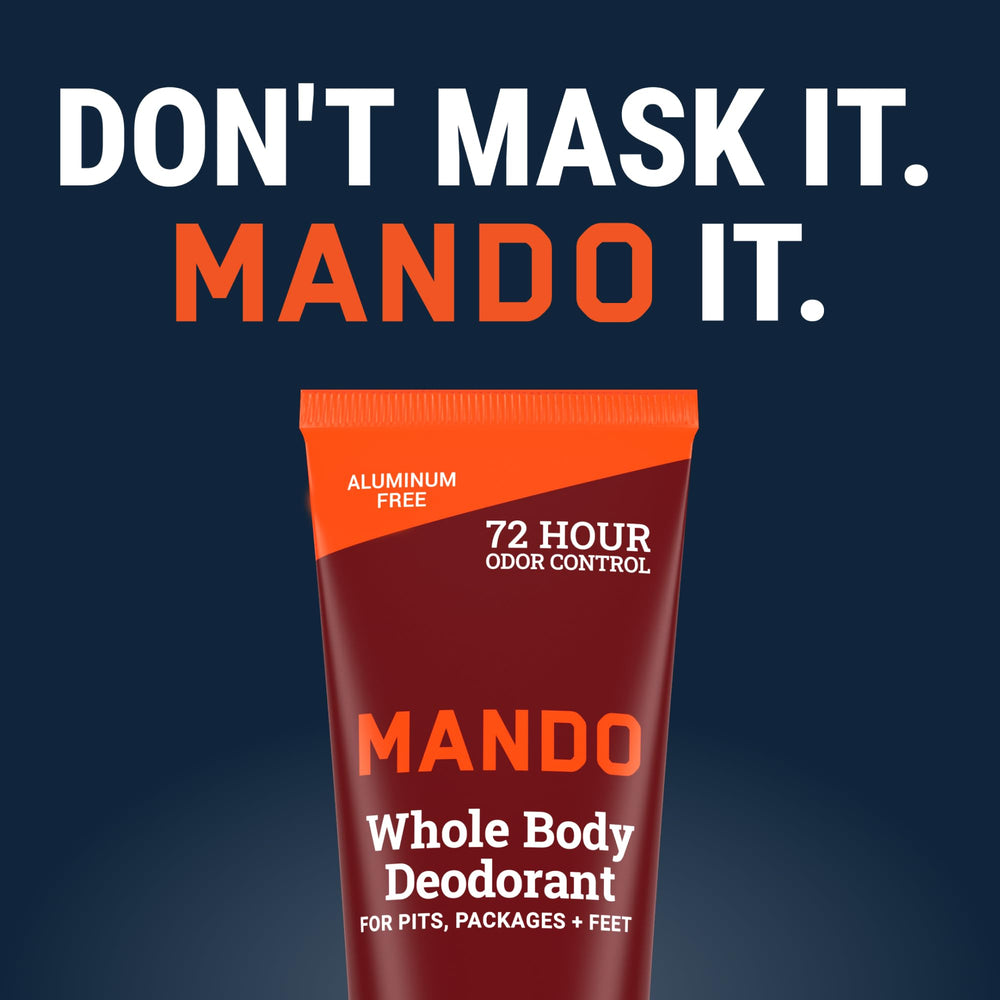 Mando easy-open cap packaging enables simple on-the-go application.