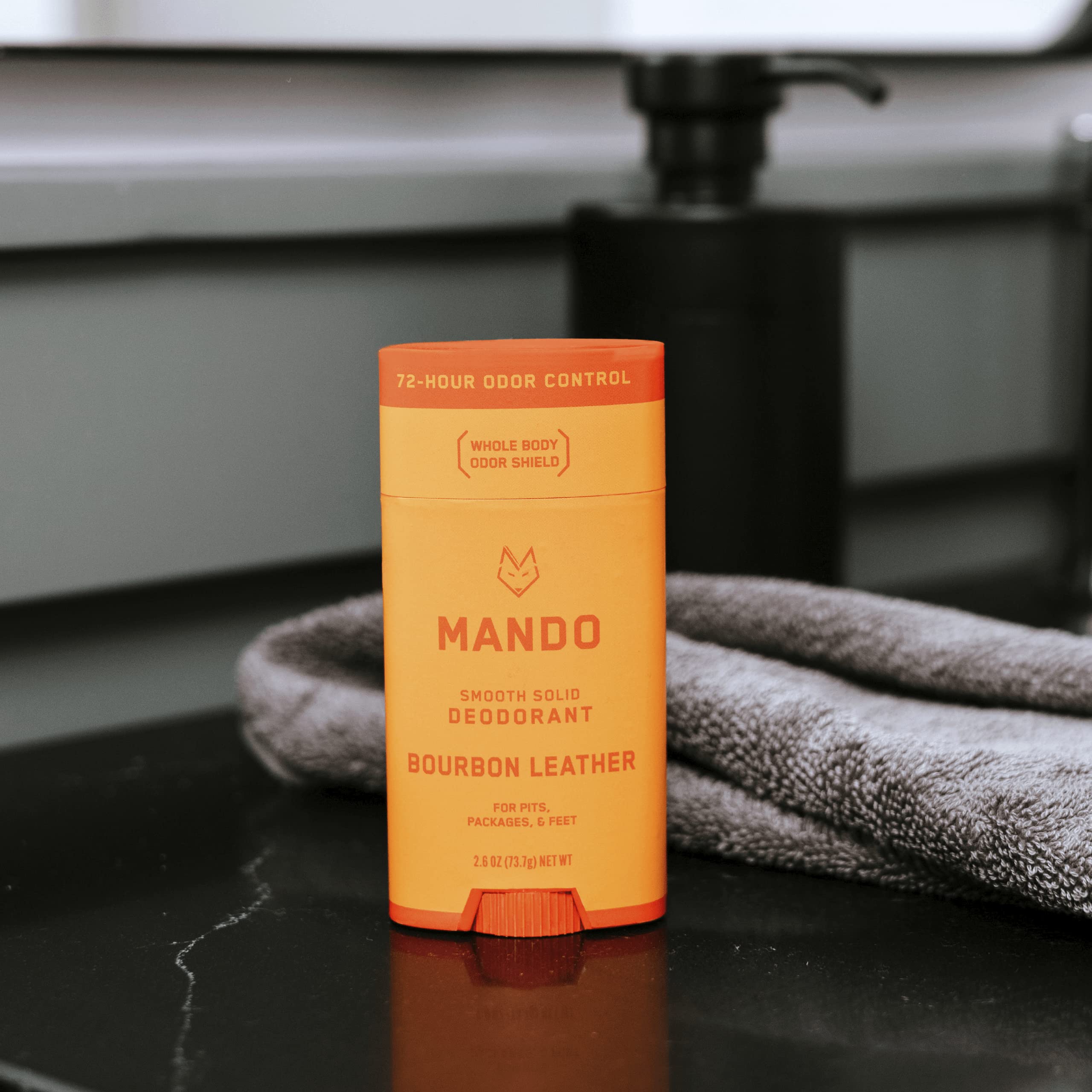Mando everyday carry deodorant for reliable odor control on the go.