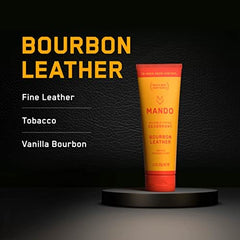 Mando invisible cream application shown for quick, mess-free routine.