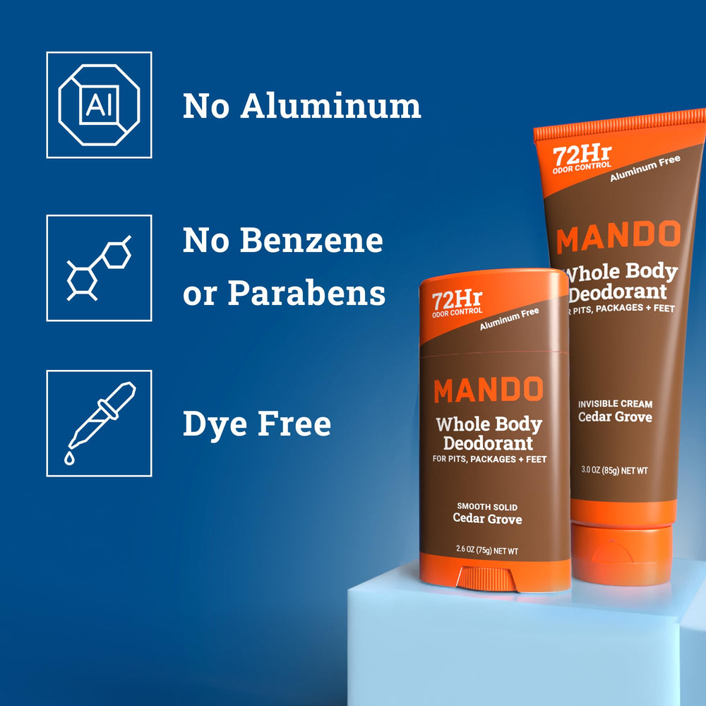 Mando Cedar Grove packaging displayed for bundle