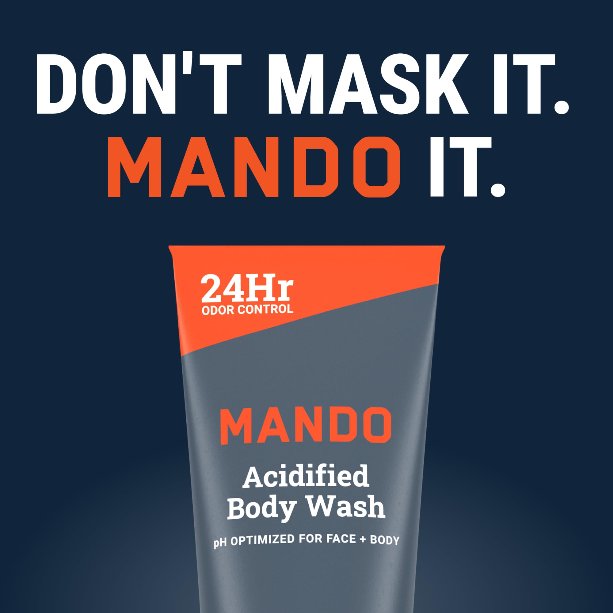 Mando safe for pits, packages, and feet with versatile odor control.