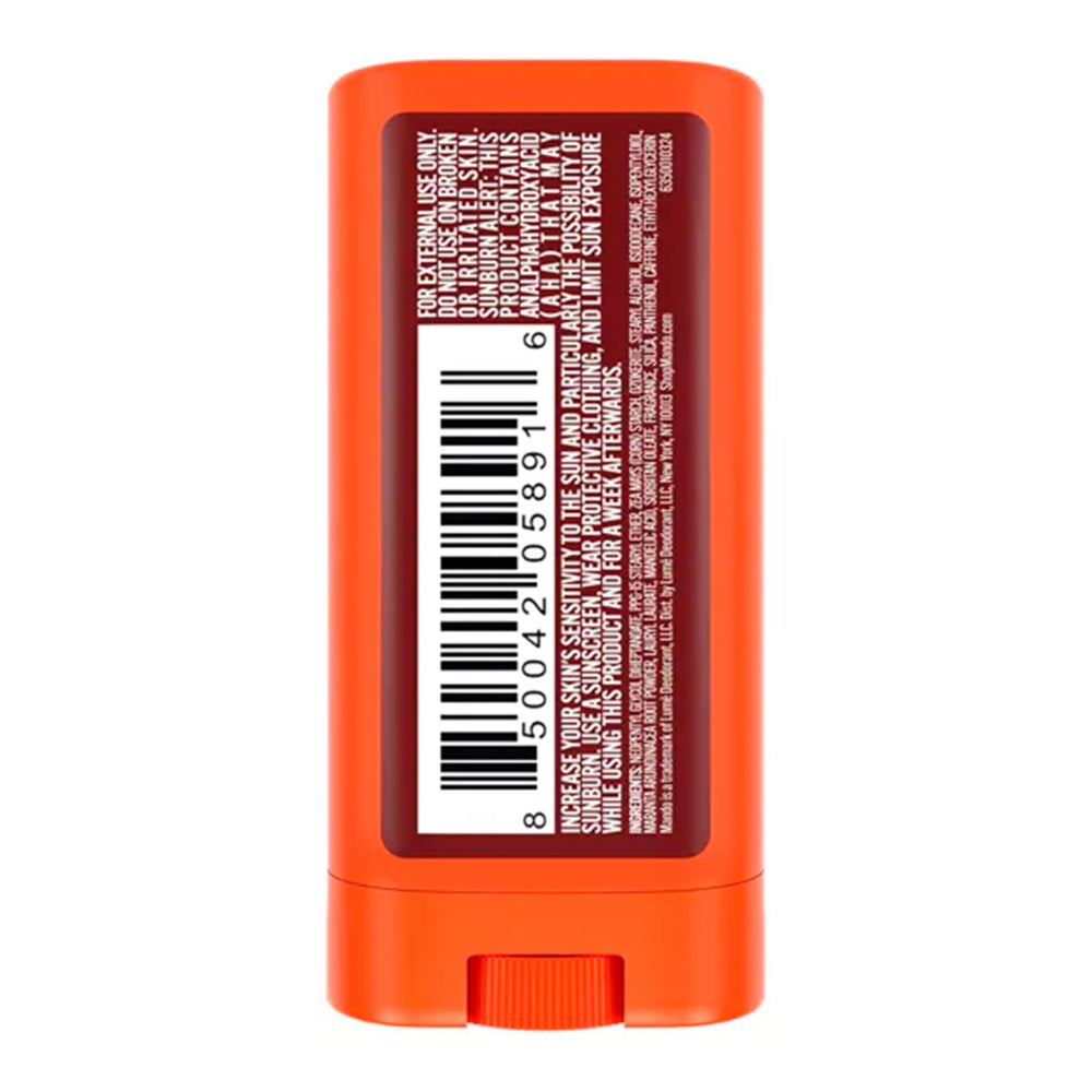 Packaging label highlights aluminum-free and hypoallergenic formula.